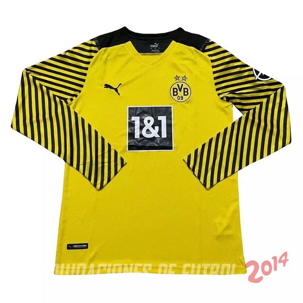 Camiseta Del Borussia Dortmund Manga Larga Primera 2021/2022