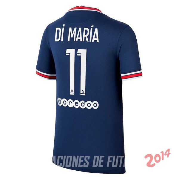 NO.11 Di María de Camiseta Del Paris Saint Germain Primera Equipacion 2021/2022