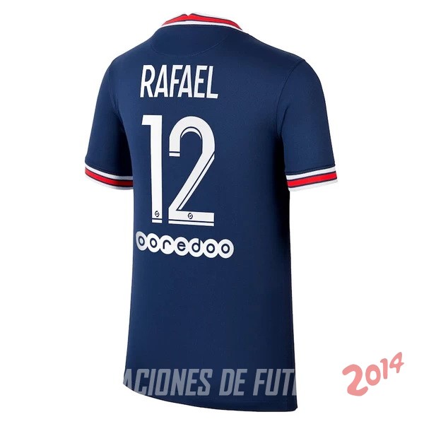 NO.12 Rafael de Camiseta Del Paris Saint Germain Primera Equipacion 2021/2022