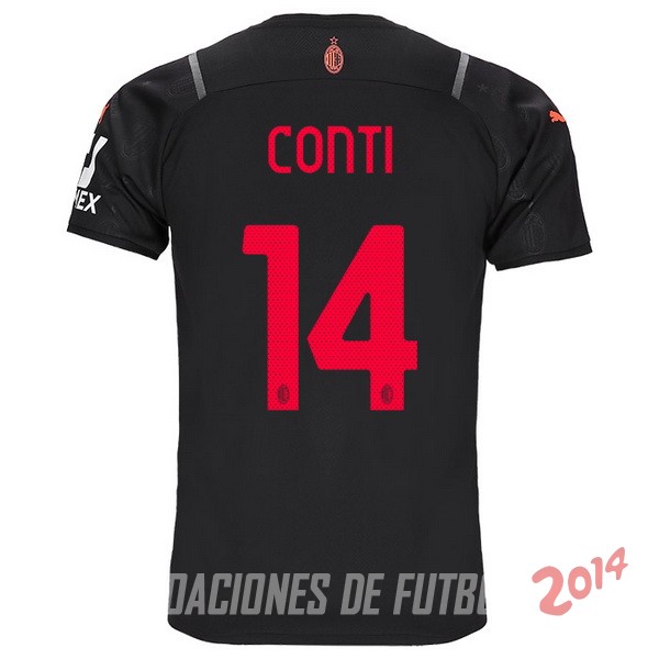 NO.14 Conti De Camiseta Del AC Milan Tercera 2021/2022