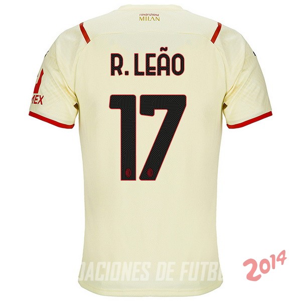 NO.17 R.Leao De Camiseta Del AC Milan Segunda 2021/2022