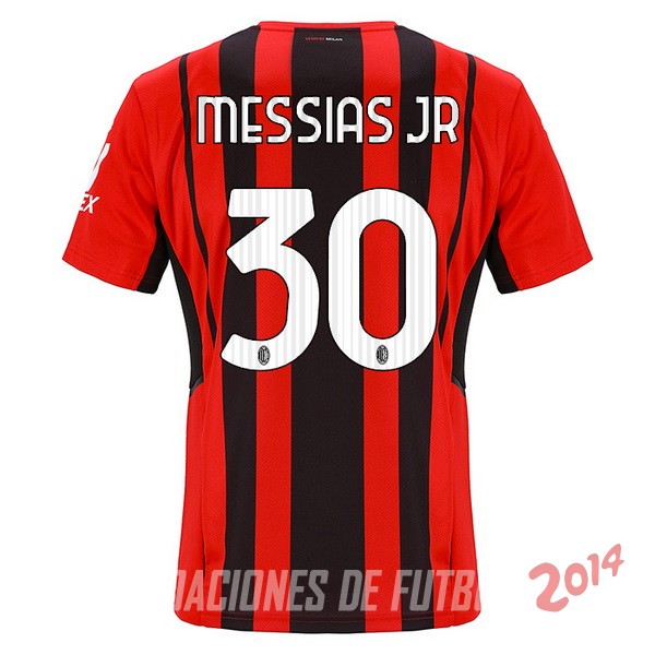 NO.30 Messias De Camiseta Del AC Milan Primera 2021/2022