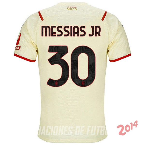 NO.30 Messias De Camiseta Del AC Milan Segunda 2021/2022