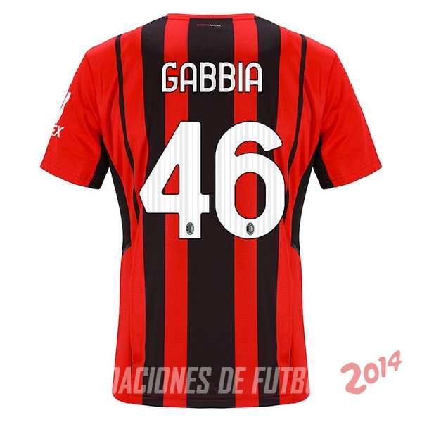Gabbia De Camiseta Del AC Milan Primera 2021/2022