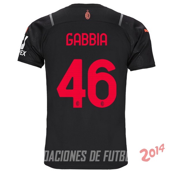 Gabbia De Camiseta Del AC Milan Tercera 2021/2022