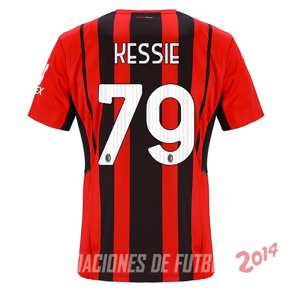 NO.79 Kessie De Camiseta Del AC Milan Primera 2021/2022