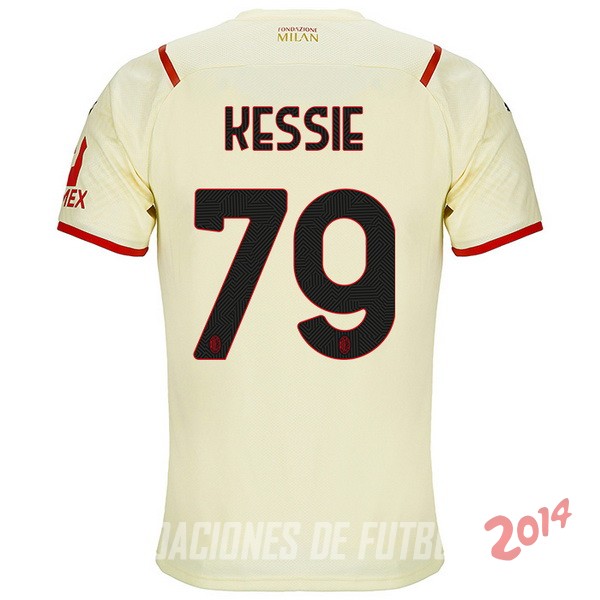 NO.79 Kessie De Camiseta Del AC Milan Segunda 2021/2022