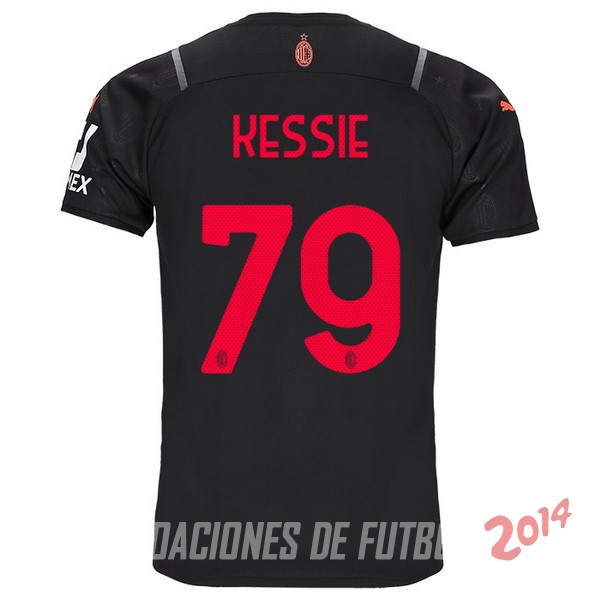 NO.79 Kessie De Camiseta Del AC Milan Tercera 2021/2022