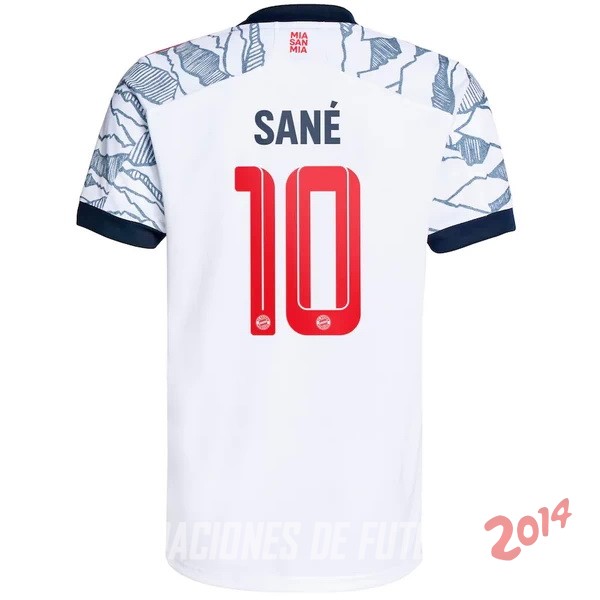 NO.10 Sané De Camiseta Del Bayern Munich Tercera 2021/2022