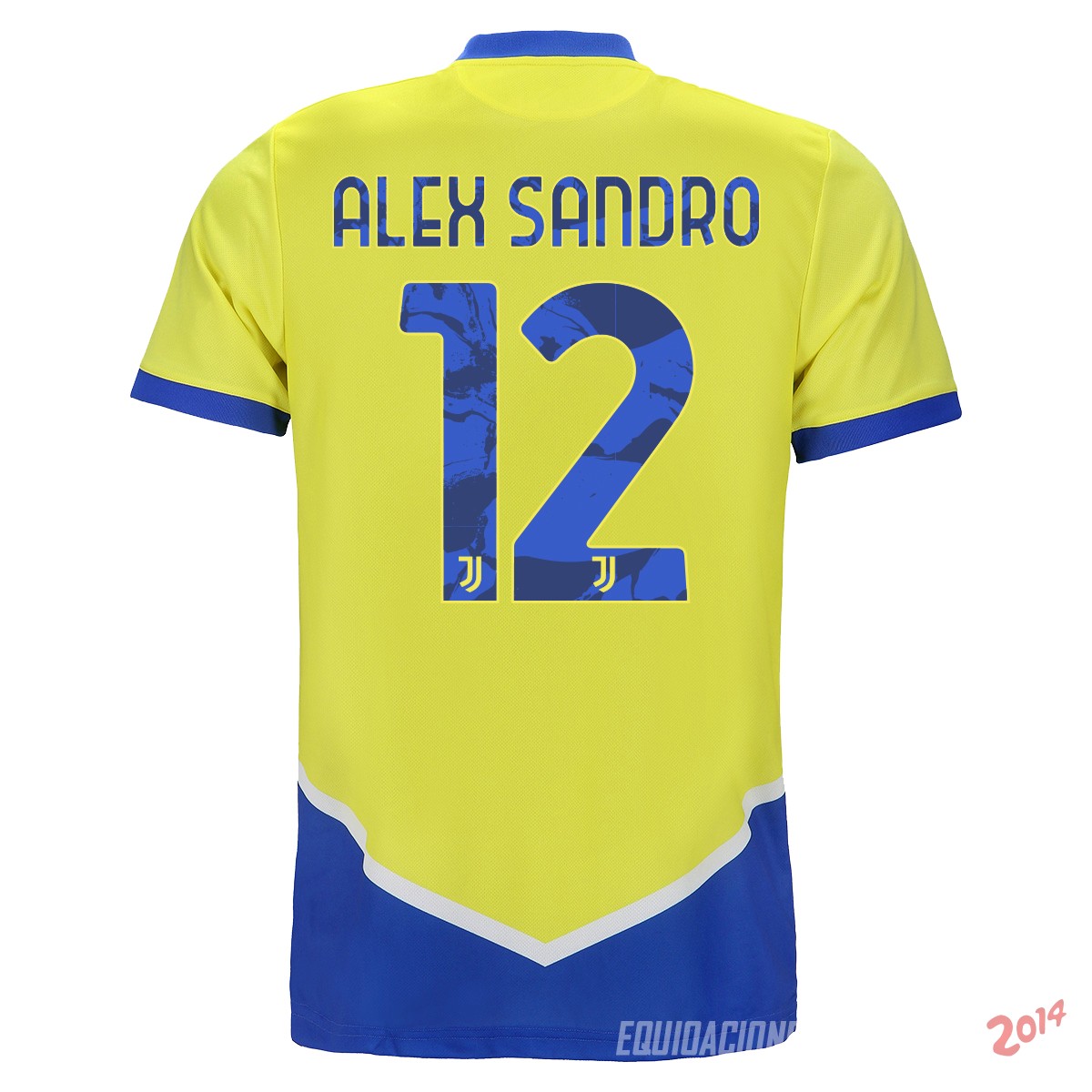 NO.12 Alex Sangro de Camiseta Del Juventus Tercera Equipacion 2021/2022