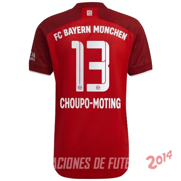 NO.13 Choupo Moting De Camiseta Del Bayern Munich Primera 2021/2022