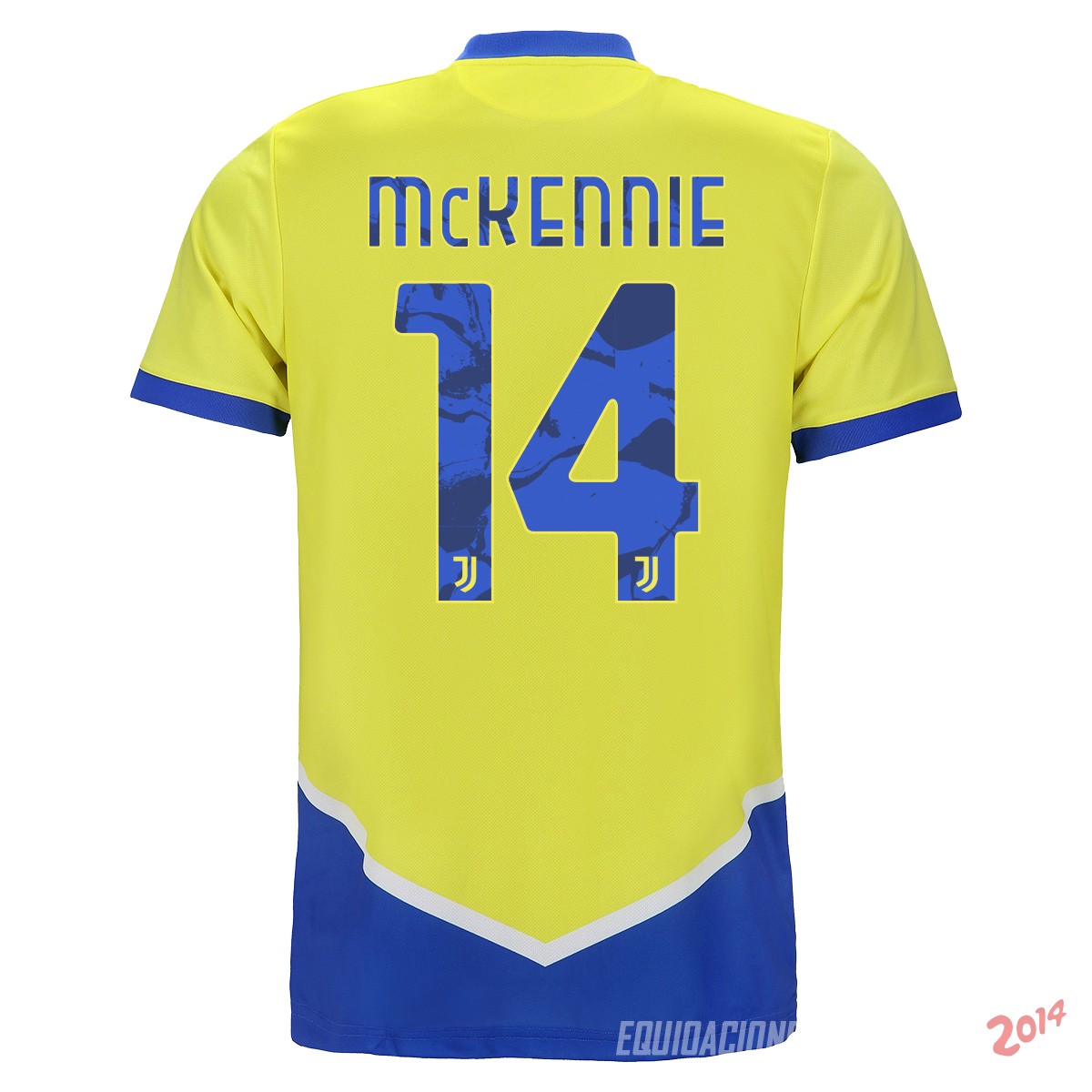 NO.14 McKennie de Camiseta Del Juventus Tercera Equipacion 2021/2022