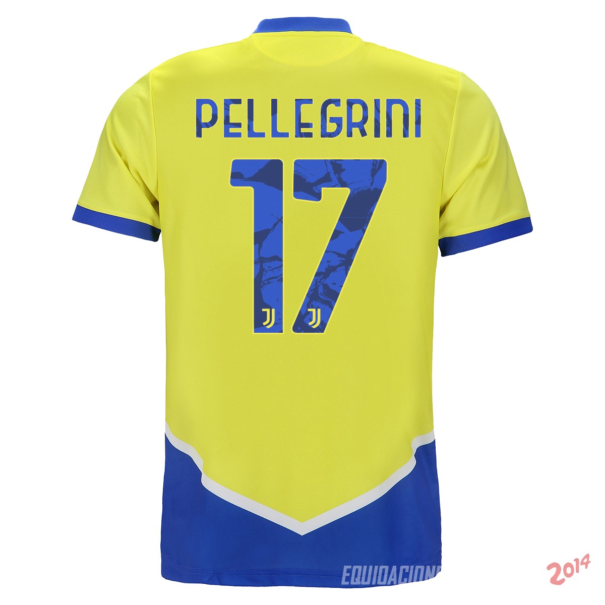 NO.17 Pellegrini de Camiseta Del Juventus Tercera Equipacion 2021/2022