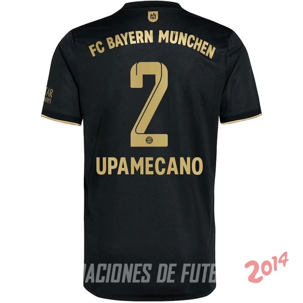 NO.2 Upamecano De Camiseta Del Bayern Munich Segunda 2021/2022