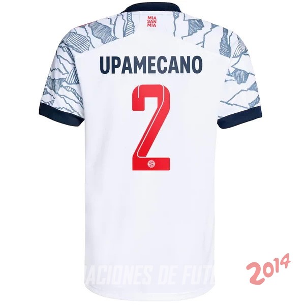 NO.2 Upamecano De Camiseta Del Bayern Munich Tercera2021/2022
