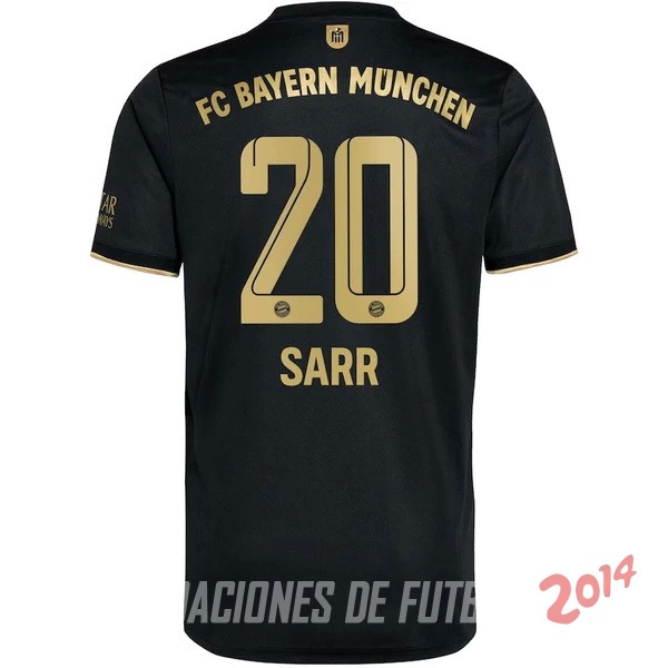 NO.20 Sarr De Camiseta Del Bayern Munich Segunda 2021/2022