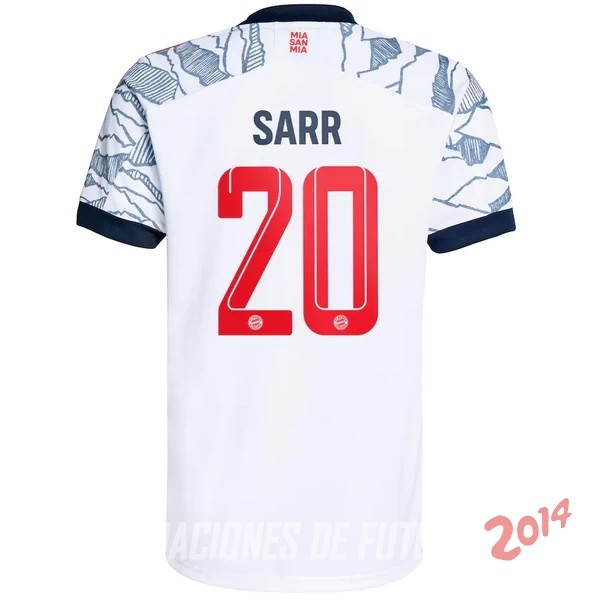 NO.20 SarrDe Camiseta Del Bayern Munich Tercera 2021/2022