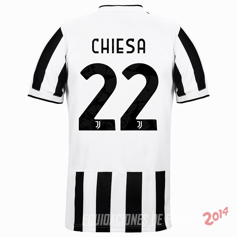 NO.22 Chiesa de Camiseta Del Juventus Primera Equipacion 2021/2022