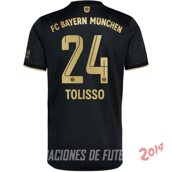 NO.24 Tolisso De Camiseta Del Bayern Munich Segunda 2021/2022