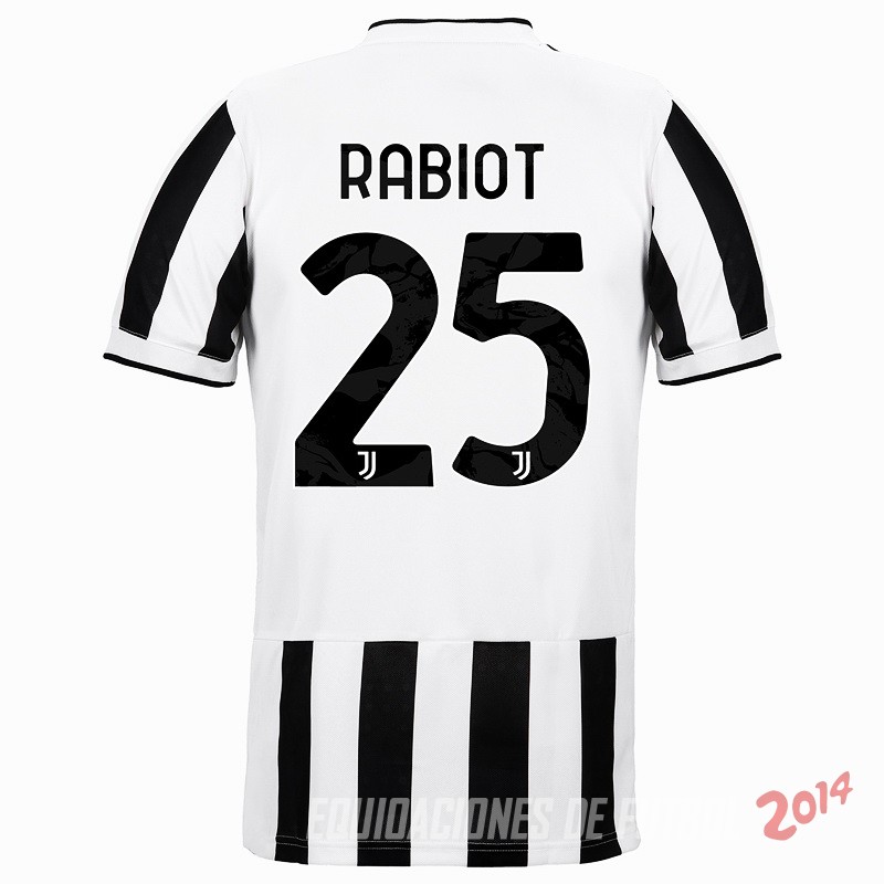NO.25 Rabiot de Camiseta Del Juventus Primera Equipacion 2021/2022