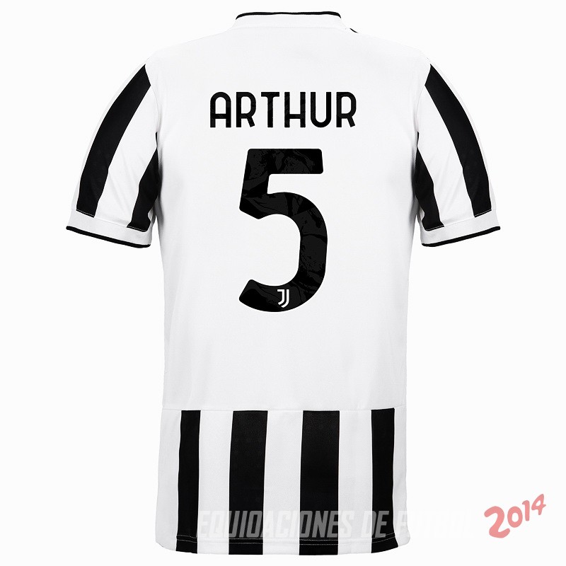 NO.5 Arthur de Camiseta Del Juventus Primera Equipacion 2021/2022