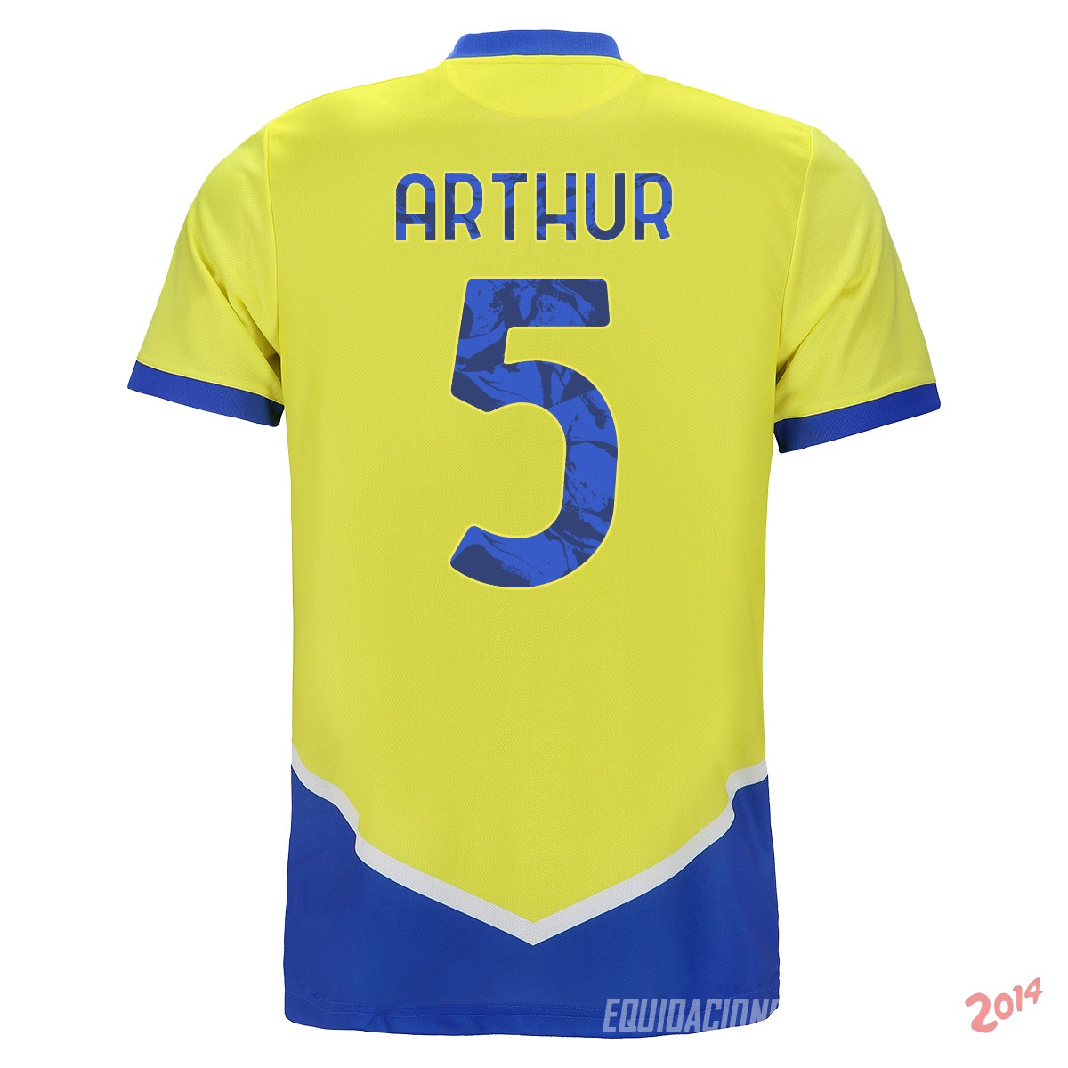 NO.5 Arthur de Camiseta Del Juventus Tercera Equipacion 2021/2022