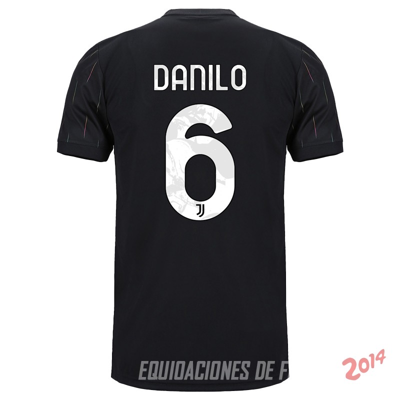NO.6 Danilo de Camiseta Del Juventus Segunda Equipacion 2021/2022