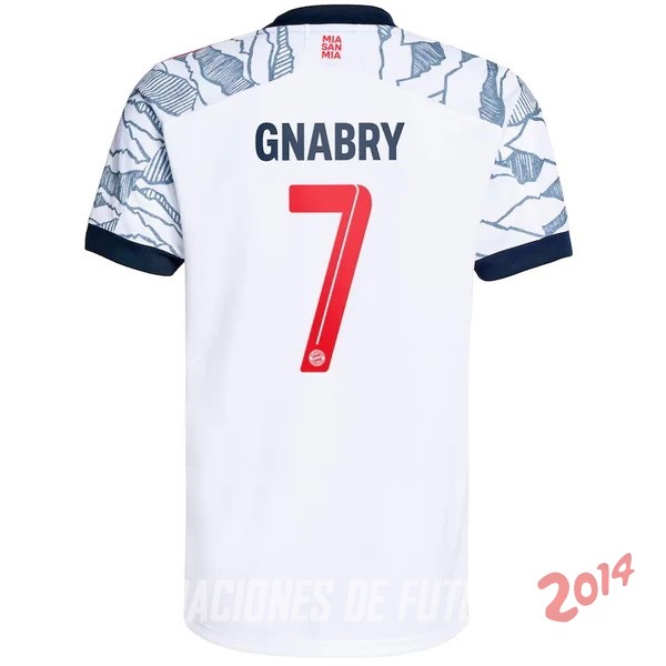 NO.7 Gnabry De Camiseta Del Bayern Munich Tercera2021/2022