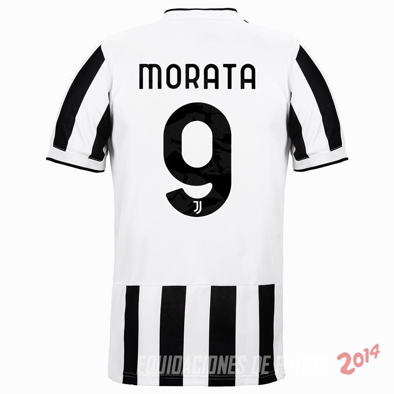 NO.9 Morata de Camiseta Del Juventus Primera Equipacion 2021/2022