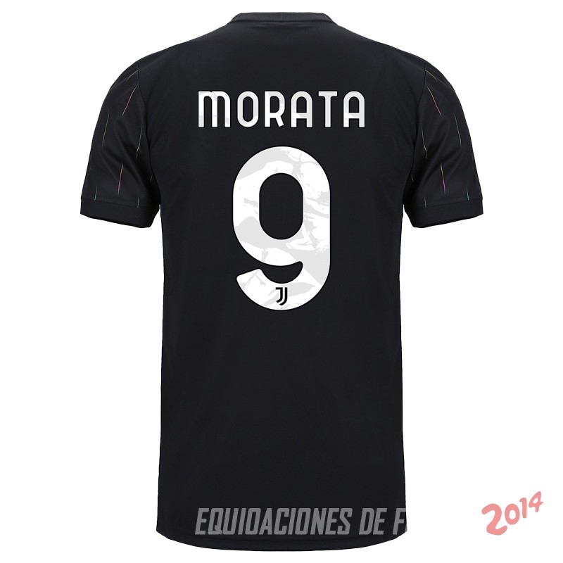 NO.9 Morata de Camiseta Del Juventus Segunda Equipacion 2021/2022