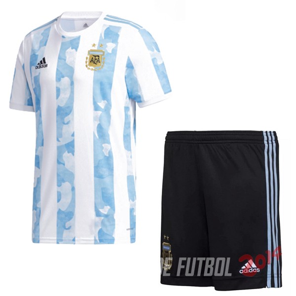 Camiseta Del Argentina Nino Primera 2021