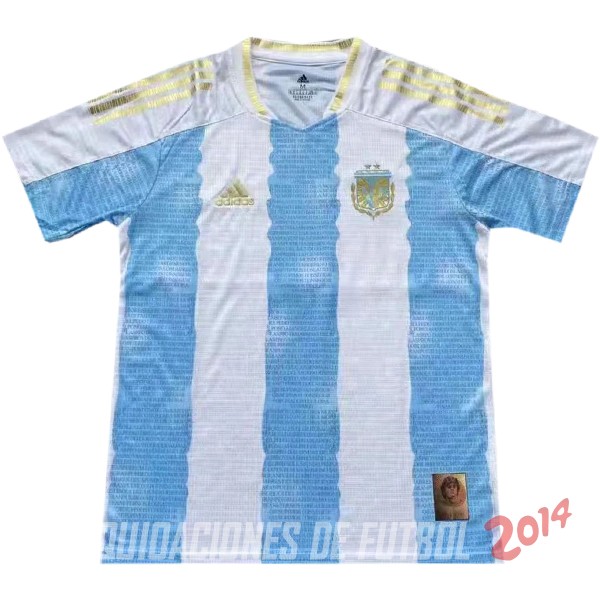 Camiseta Del Argentina Edición Conmemorativa 2021 Azul