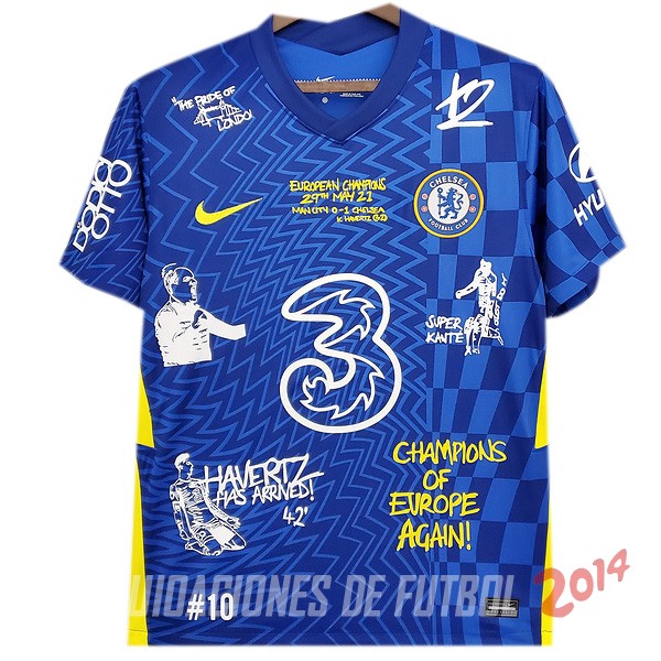 Camiseta Del Chelsea Especial 2021/2022 Azul