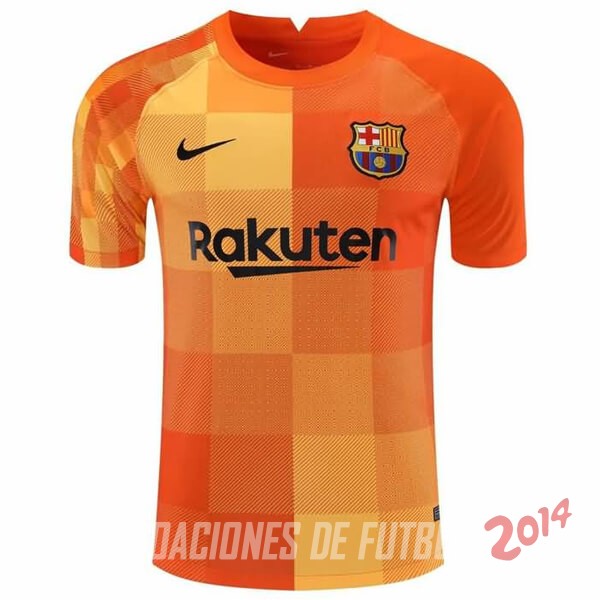Camiseta Del Barcelona Portero 2021/2022 Naranja