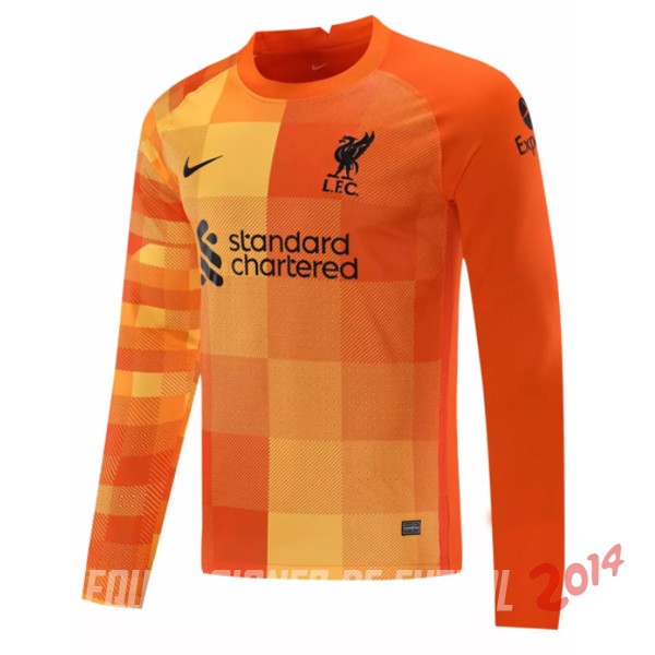 Camiseta Del Liverpool Manga Larga Tercera Portero Equipacion 2021/2022