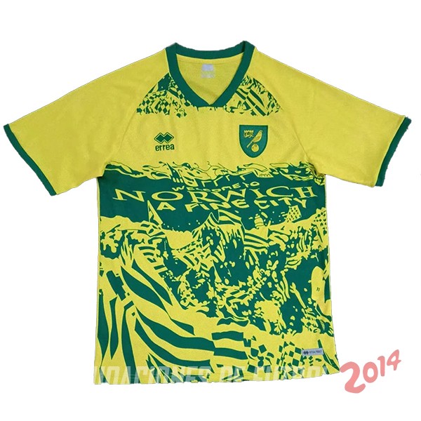 Camiseta Del Norwich City Especial 2021/2022 Amarillo