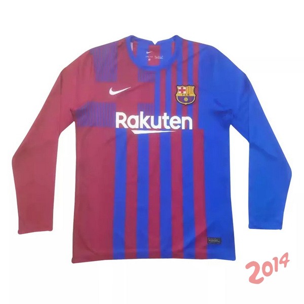 Camiseta Del Barcelona Manga Larga Primera 2021/2022