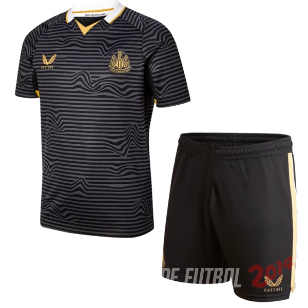 Camiseta Del Conjunto Completo Newcastle United Nino Segunda 2021/2022