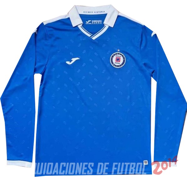 Camiseta Del Cruz Azul Manga Larga Especial 2021/2022 Azul