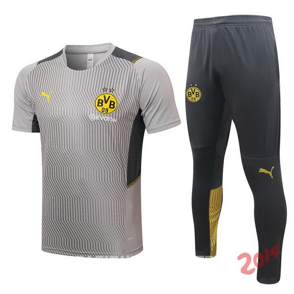 Entrenamiento Borussia Dortmund Conjunto Completo 2021/2022 Gris