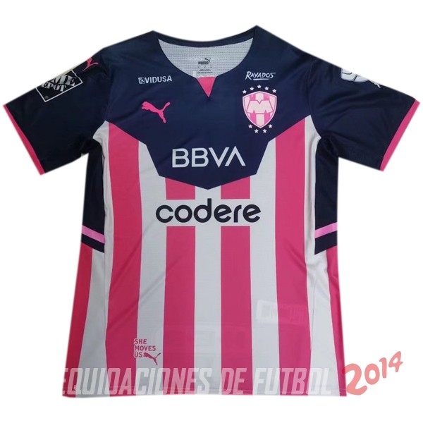 Camiseta Del Monterrey Especial 2021/2022 Azul Rosa