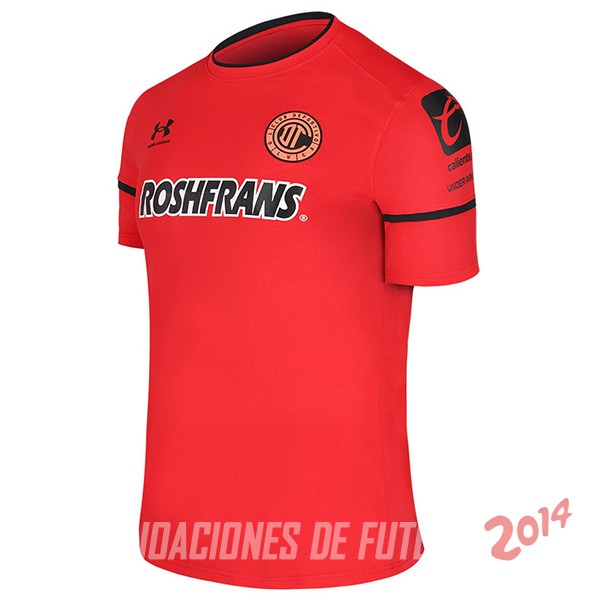 Camiseta Del Toluca Primera 2021/2022 Rojo