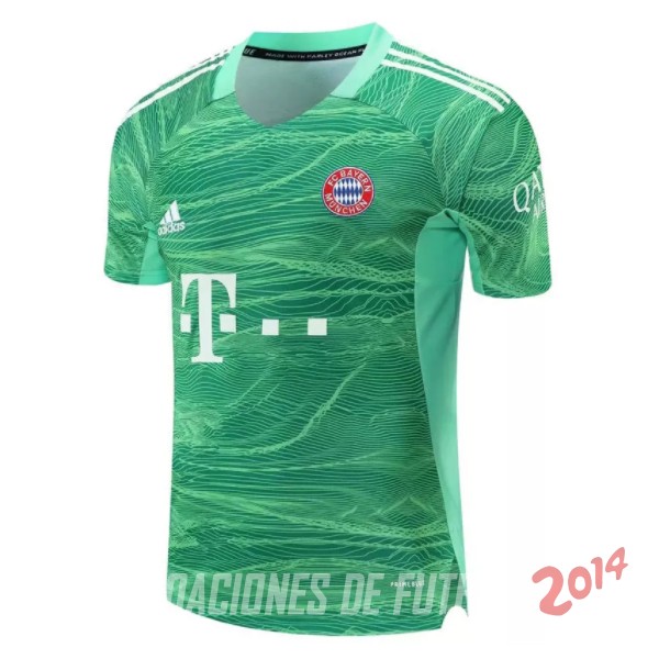 Camiseta Del Bayern Múnich Portero 2021/2022 Verde