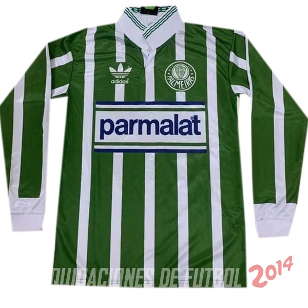 Retro Camiseta De Palmeiras Primera Manga Larga 1992/1993