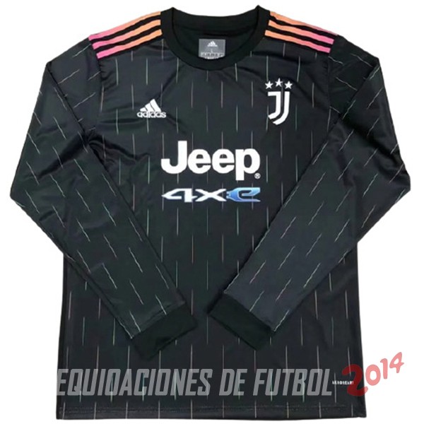 Camiseta Del Juventus Manga Larga Segunda 2021/2022