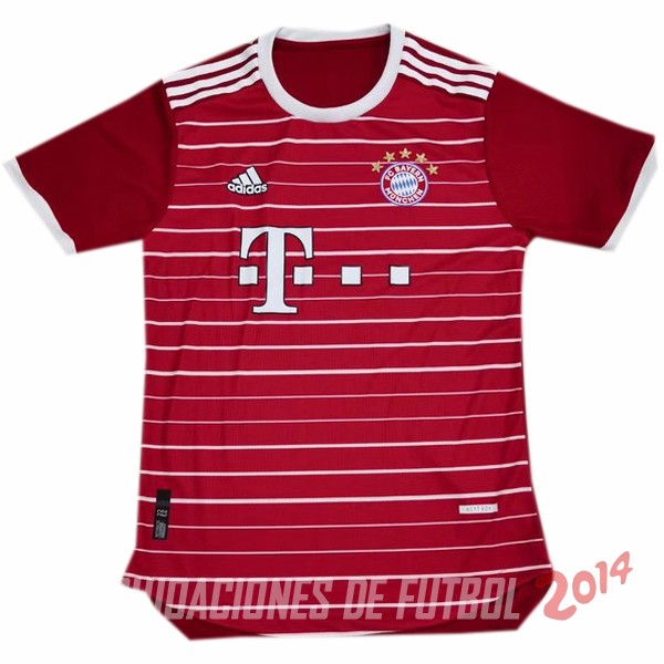 Camiseta Del Bayern Múnich Concepto 2022/2023 Rojo