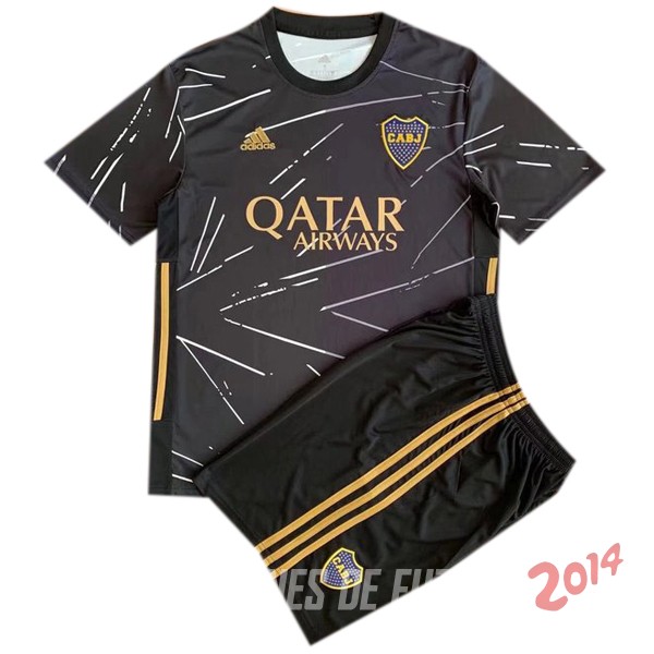Camiseta Del Conjunto Completo Hombre Boca Juniors Concepto2021/2022 Negro