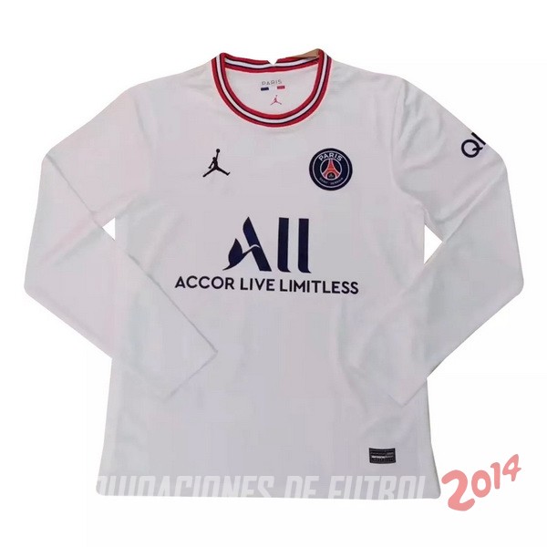 Camiseta Del Paris Saint Germain Manga Larga Cuarta 2021/2022