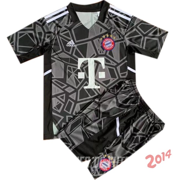 Camiseta Del Conjunto Completo Hombre Bayern Múnich Portero 2022/2023 Negro