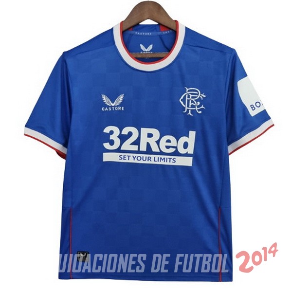 Camiseta Del Glasgow Rangers Primera Equipacion 2022/2023